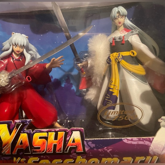 Inuyasha Sesshomaru Action Figure Set, Limited Edition !